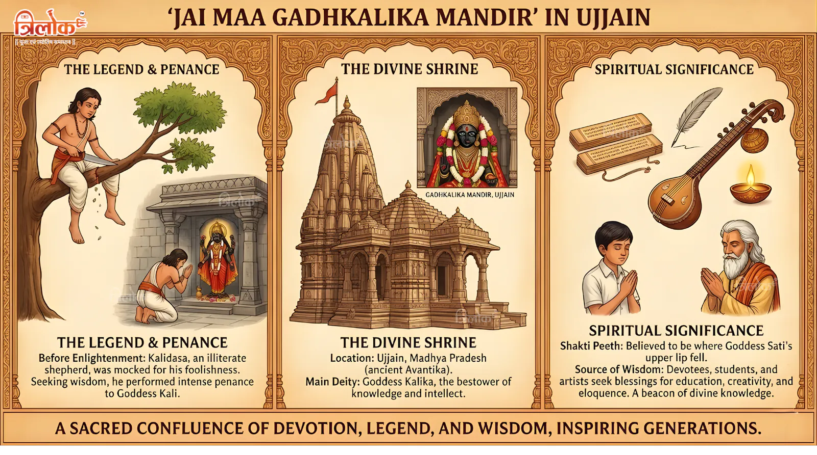 Jai Maa Gadhkalika Mandir: The Source of Wisdom